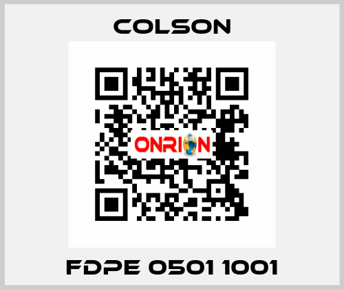 FDPE 0501 1001 Colson