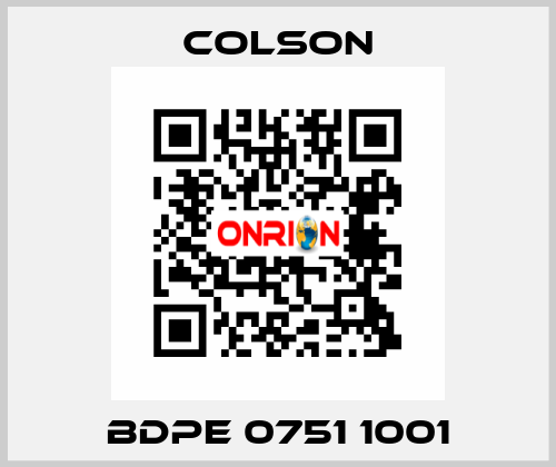 BDPE 0751 1001 Colson