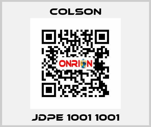 JDPE 1001 1001 Colson