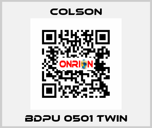 BDPU 0501 TWIN Colson