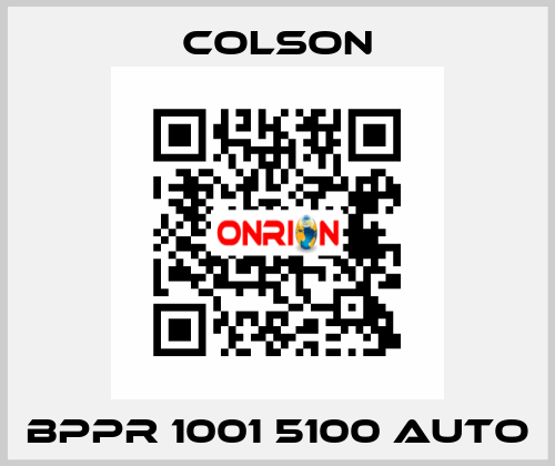 BPPR 1001 5100 AUTO Colson