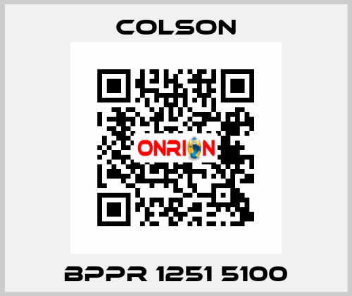 BPPR 1251 5100 Colson