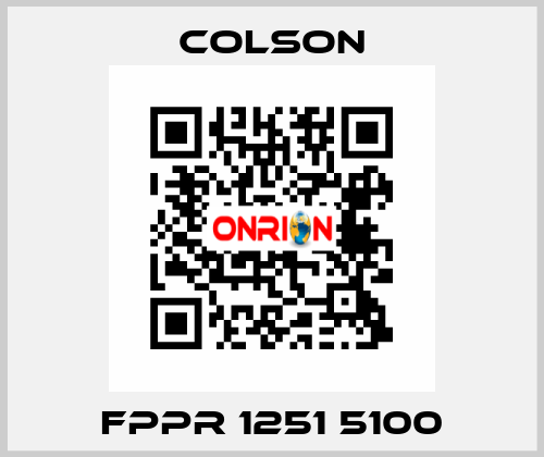 FPPR 1251 5100 Colson