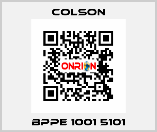 BPPE 1001 5101 Colson