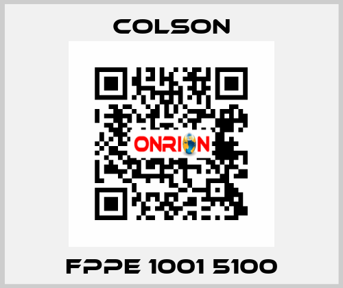 FPPE 1001 5100 Colson