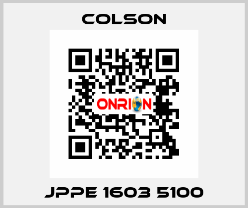 JPPE 1603 5100 Colson