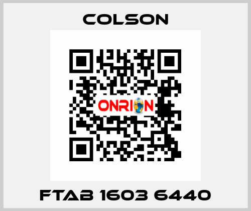 FTAB 1603 6440 Colson