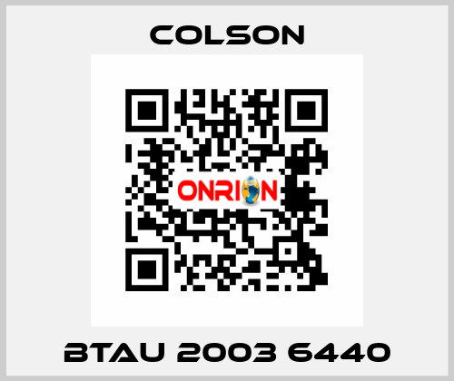 BTAU 2003 6440 Colson