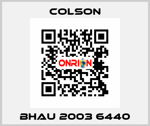 BHAU 2003 6440 Colson