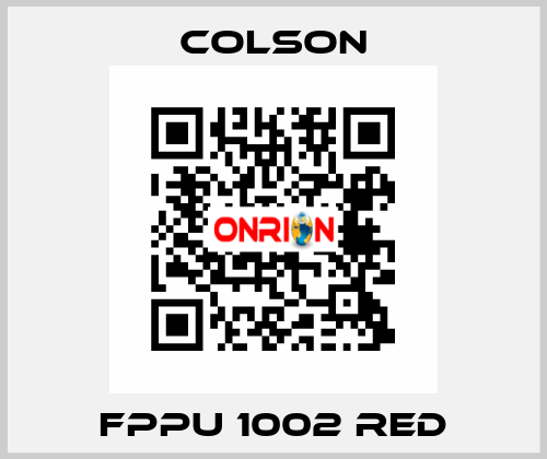 FPPU 1002 RED Colson