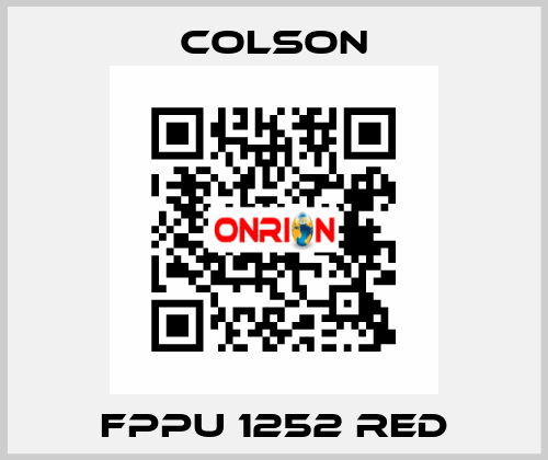 FPPU 1252 RED Colson