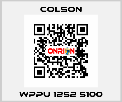 WPPU 1252 5100 Colson