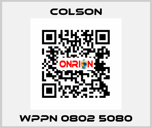 WPPN 0802 5080 Colson