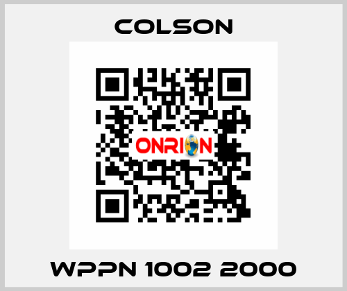 WPPN 1002 2000 Colson