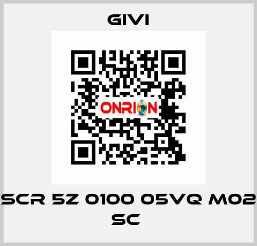 SCR 5Z 0100 05VQ M02 SC  Givi