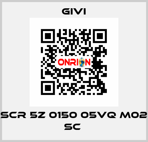 SCR 5Z 0150 05VQ M02 SC  Givi