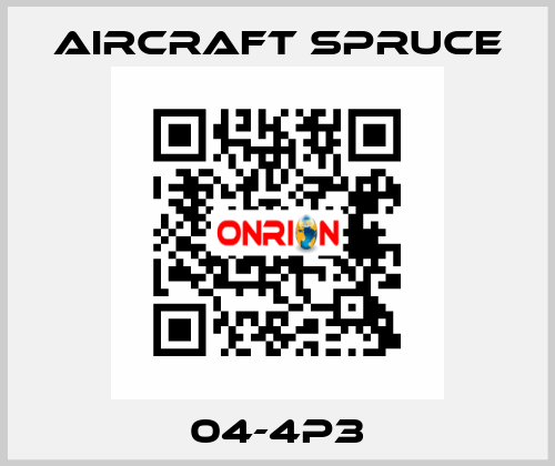 04-4P3 Aircraft Spruce