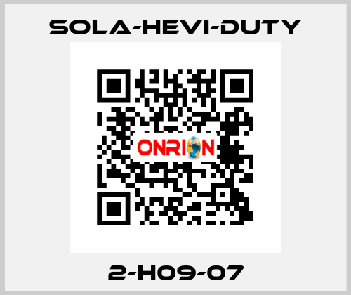 2-H09-07 Sola-Hevi-Duty