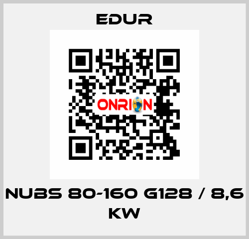 NUBS 80-160 G128 / 8,6 kW Edur