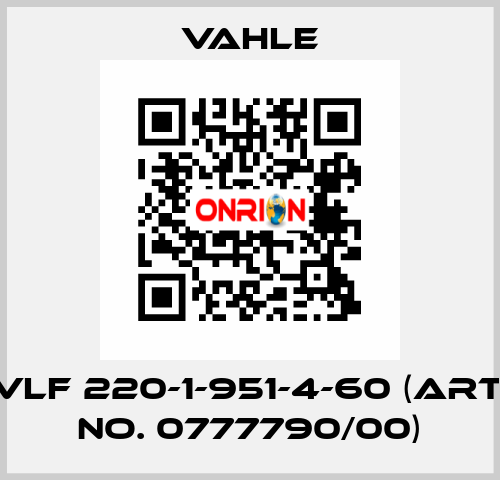 VLF 220-1-951-4-60 (Art. No. 0777790/00) Vahle