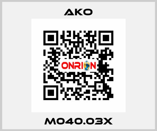 M040.03X AKO