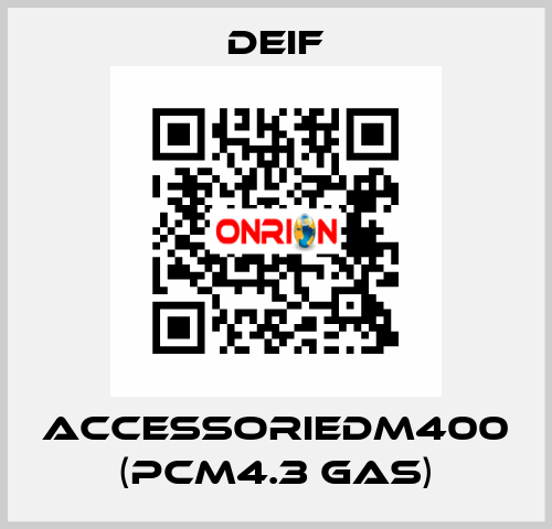 AccessorieDM400 (PCM4.3 GAS) Deif