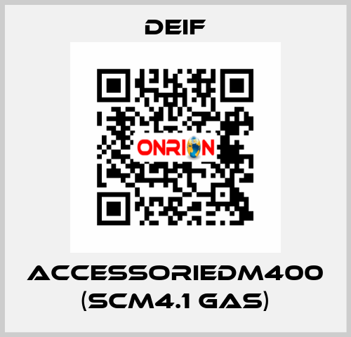 AccessorieDM400 (SCM4.1 GAS) Deif