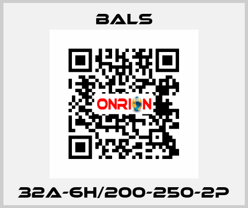 32A-6h/200-250-2P Bals