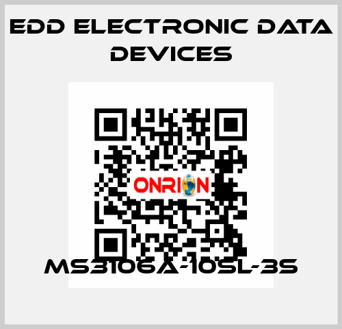 MS3106A-10SL-3S EDD Electronic Data Devices