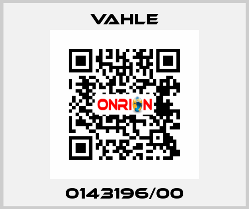 0143196/00 Vahle