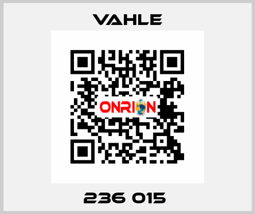 236 015  Vahle