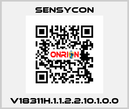 V18311H.1.1.2.2.10.1.0.0 SENSYCON