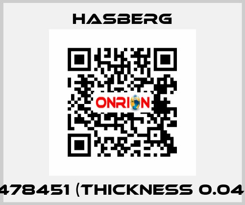 478451 (thickness 0.04) Hasberg