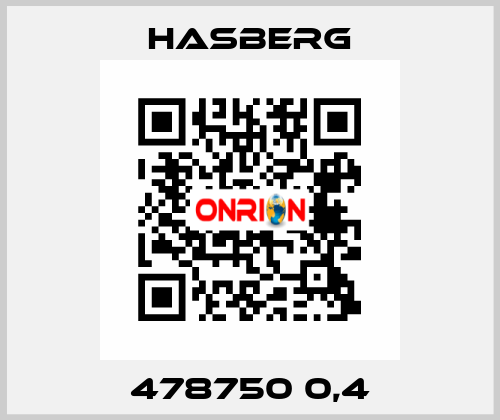 478750 0,4 Hasberg