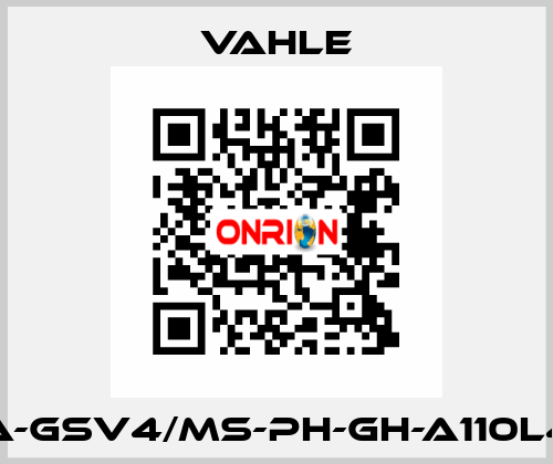 SA-GSV4/MS-PH-GH-A110L40 Vahle