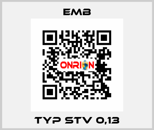 Typ STV 0,13 Emb