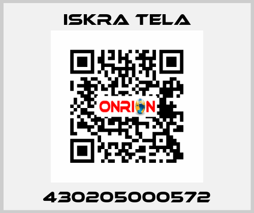 430205000572 ISKRA TELA