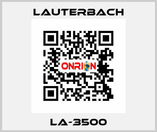 LA-3500 Lauterbach