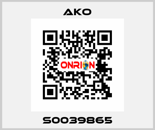 S0039865 AKO