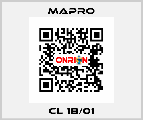 CL 18/01 Mapro