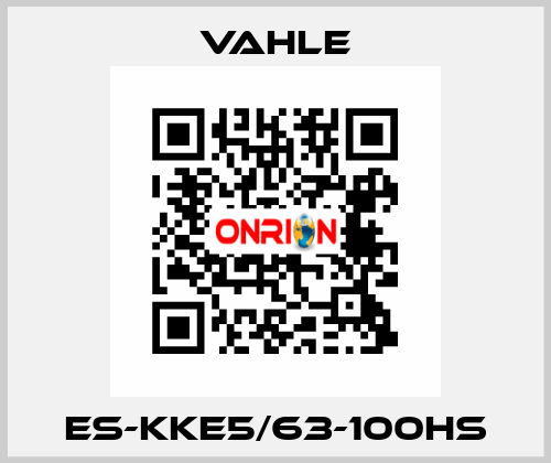 ES-KKE5/63-100HS Vahle