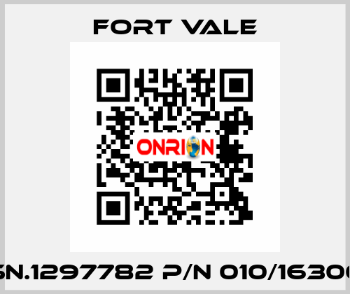 SN.1297782 P/N 010/16300 Fort Vale