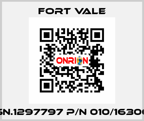 SN.1297797 P/N 010/16300 Fort Vale