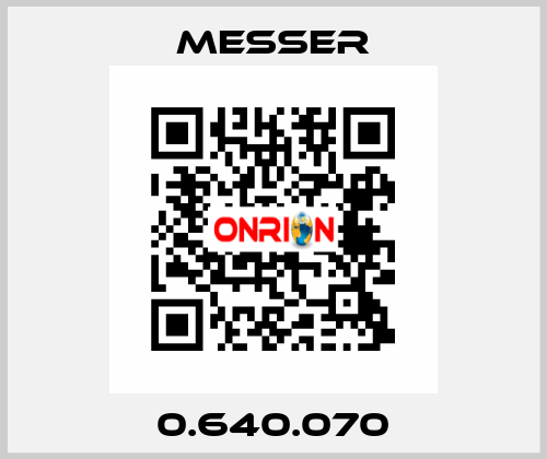  0.640.070 Messer