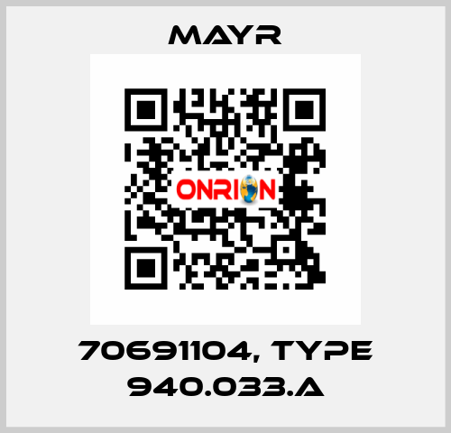 70691104, Type 940.033.A Mayr