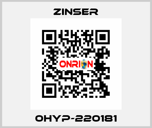 0HYP-220181 Zinser