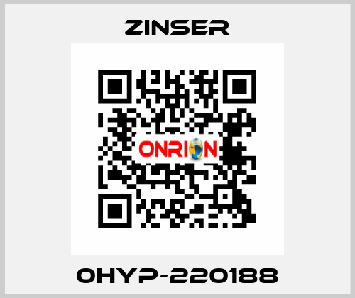 0HYP-220188 Zinser