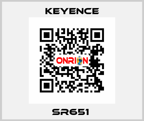 SR651  Keyence