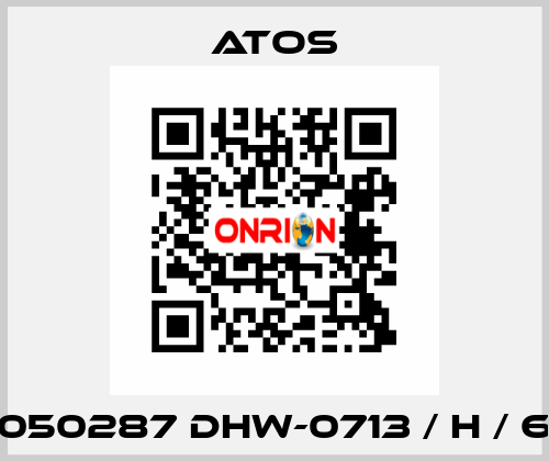 050287 DHW-0713 / H / 6 Atos