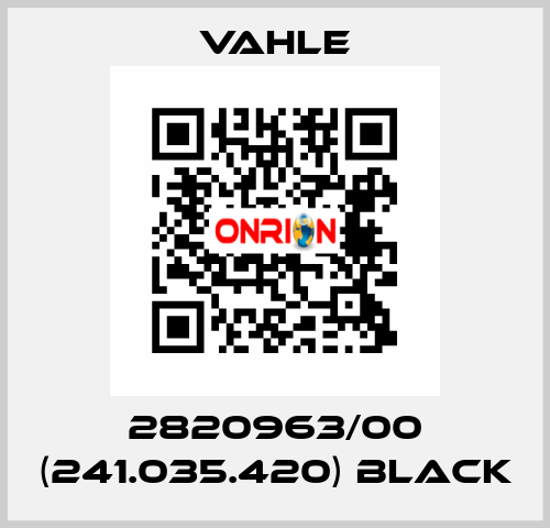 2820963/00 (241.035.420) black Vahle